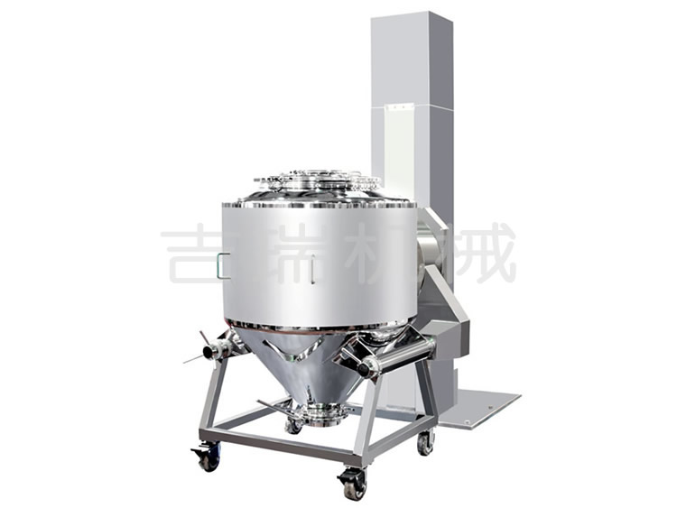 DTH单立柱全自动提升料斗混合机