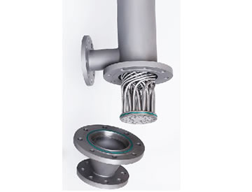 可拆式螺旋螺纹管换热器